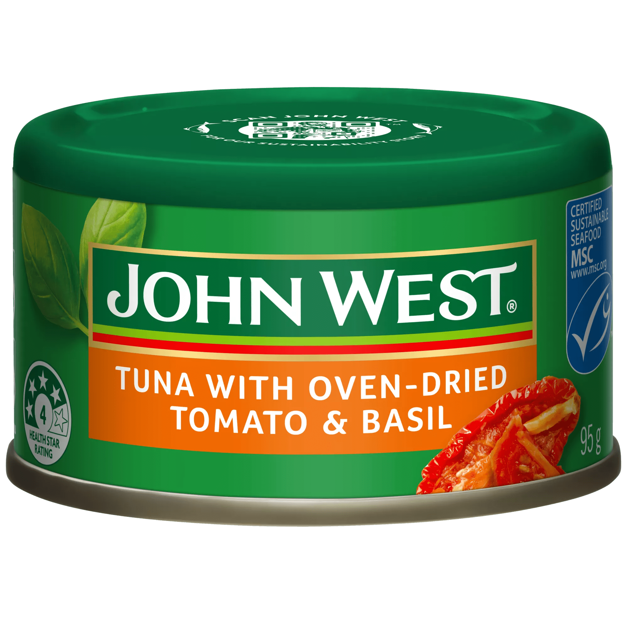 John West Tuna Oven Dried Tomato & Basil 24x95g              