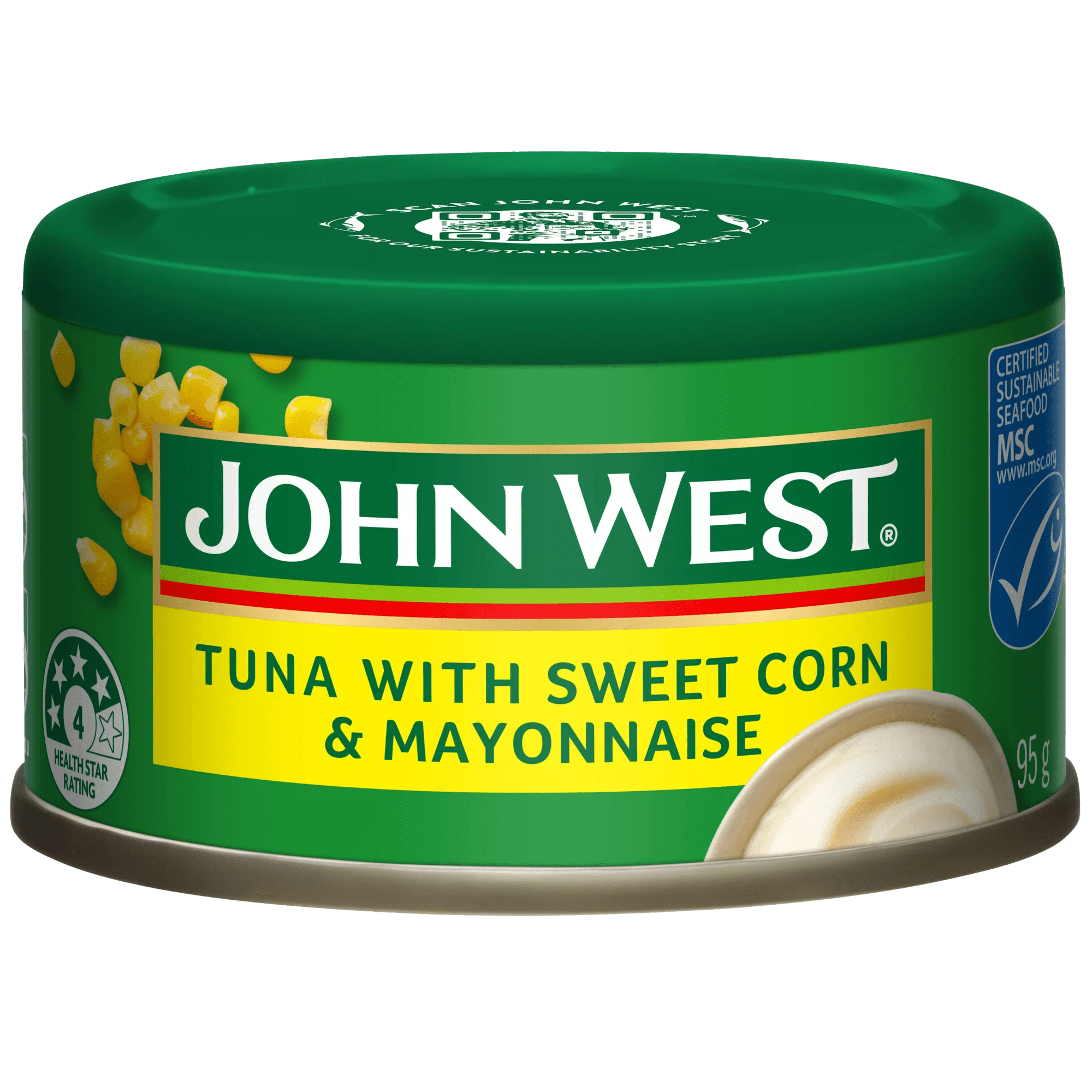 John West Tuna Sweet Corn & Mayonnaise 24x95g                