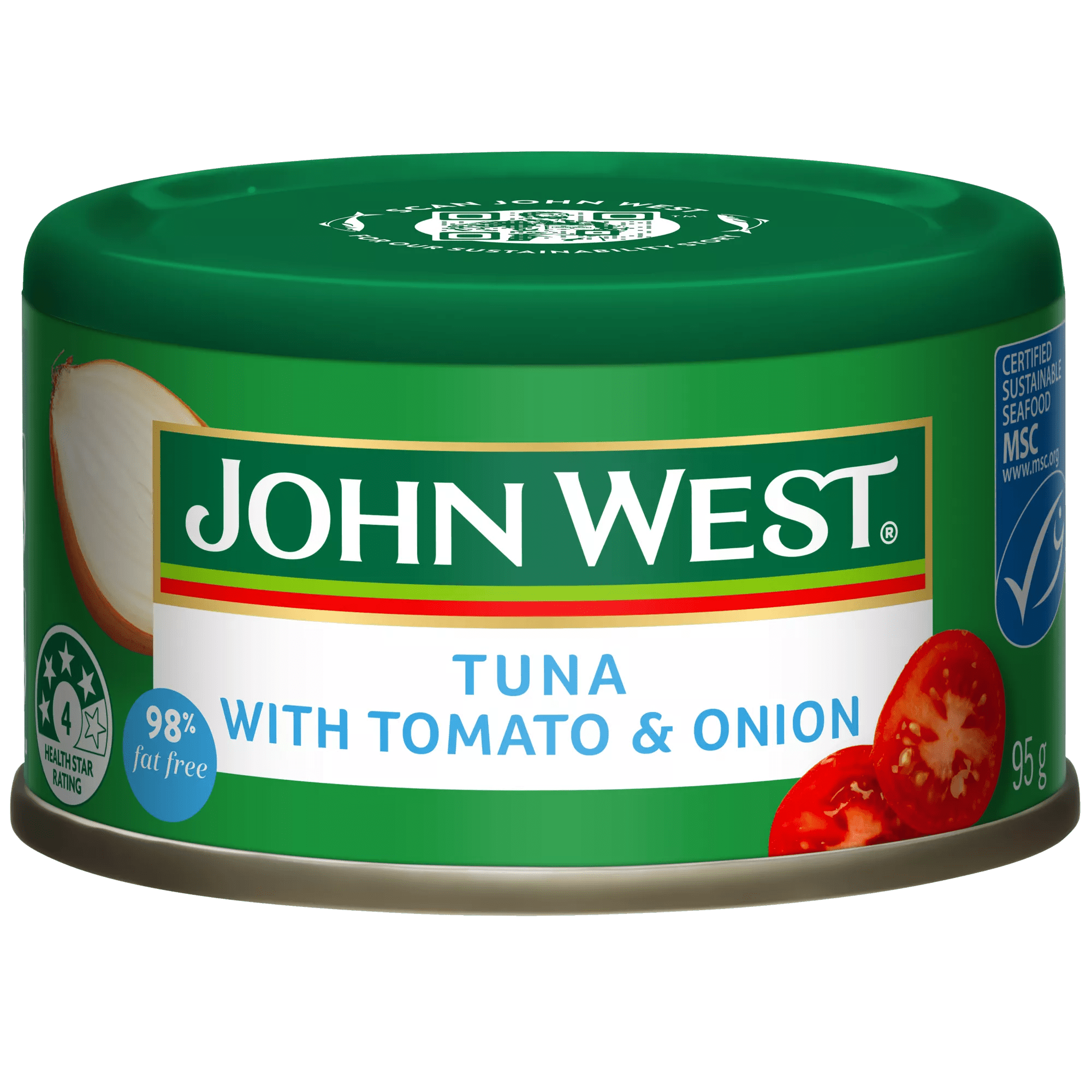 JW Tuna Light Onion & Tomato 24x95g                    