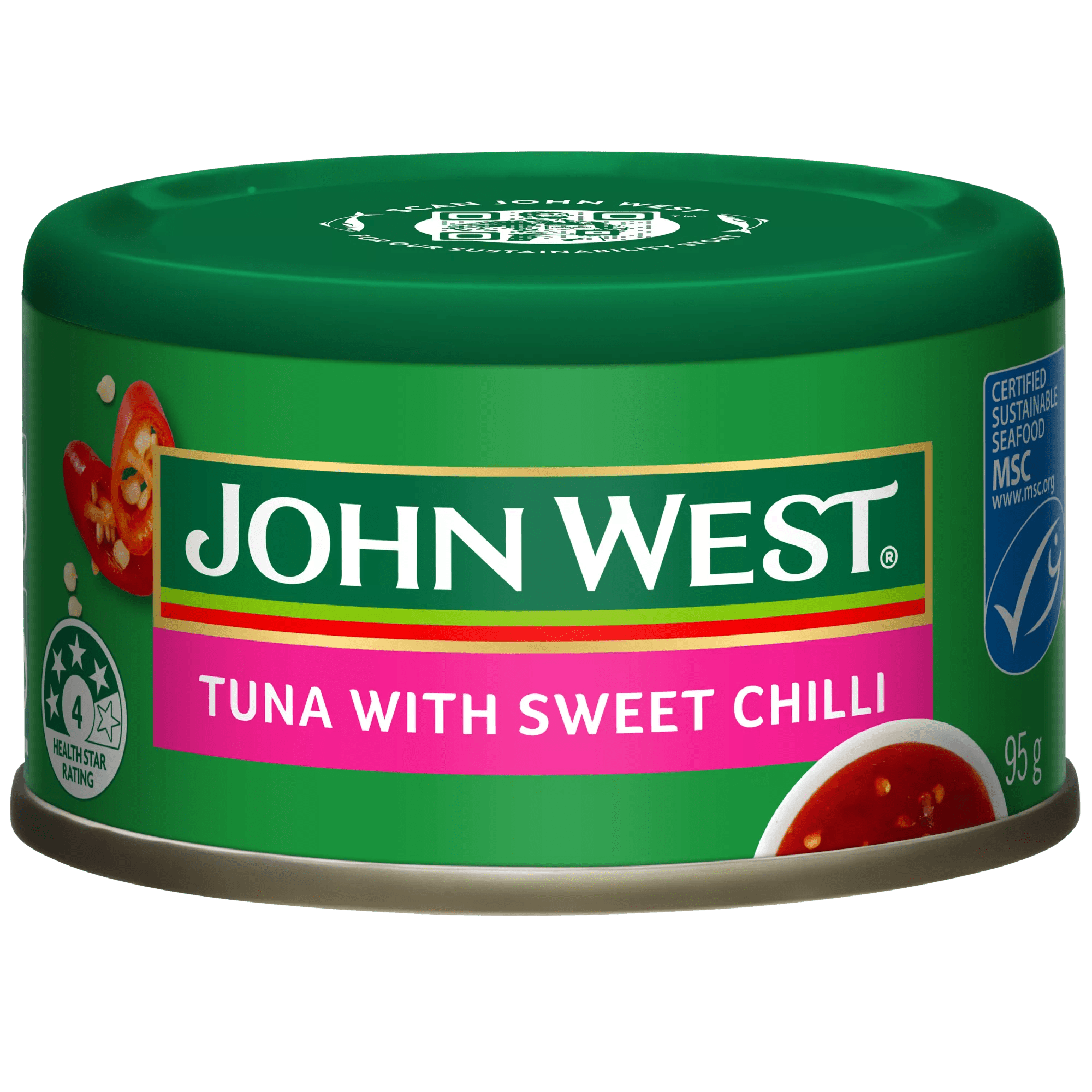 JW Tuna Sweet Chilli 24x95g                   