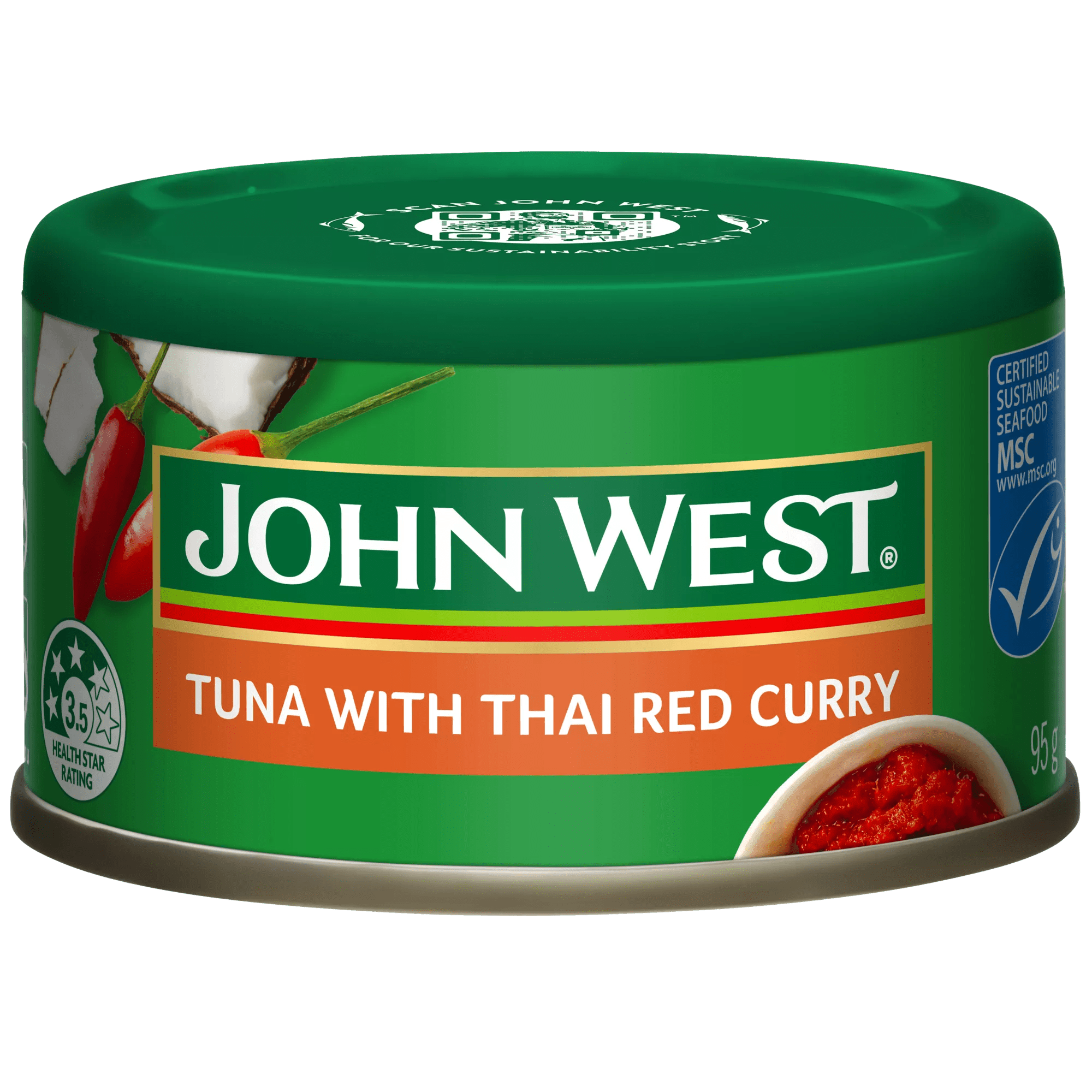 JW Tuna Thai Red Curry 24x95g                   