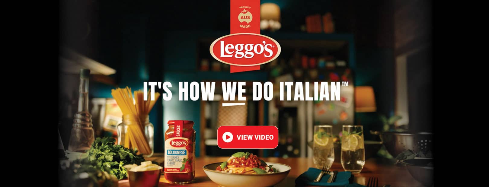 Leggo's It's How We Do Italian Banner
