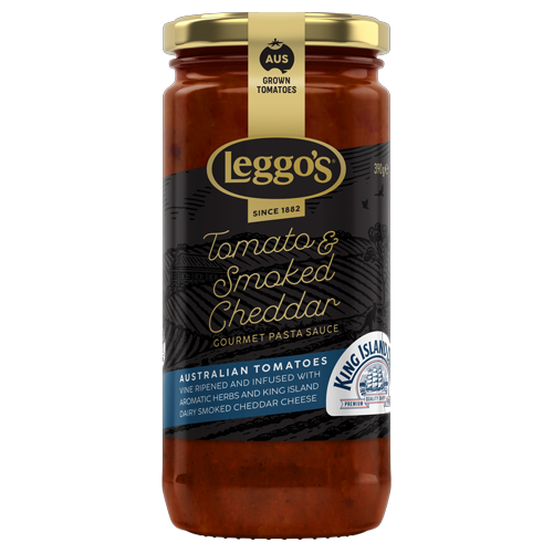 Leggo's Tomato & Smoked Cheddar Gourmet Pasta Sauce 390g