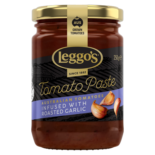Leggo's Australian Tomatoes Infused with Roasted Garlic Tomato Paste 250g