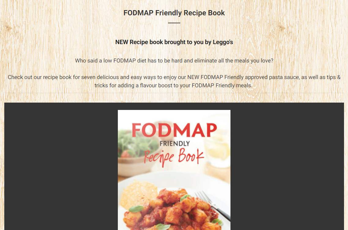 FODMAP Friendly Recipe Book Leggo s fodmap-friendly-recipe-book-leggo-s