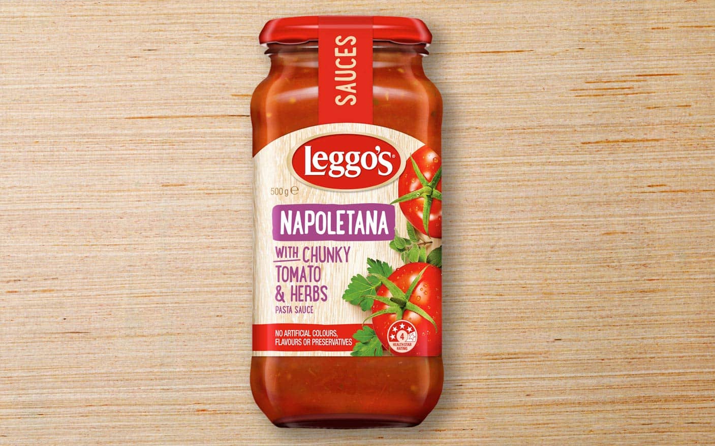 Leggos Napoletana Sauce Jar
